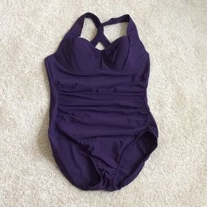 Swimsuit - Lands End Slim Suit